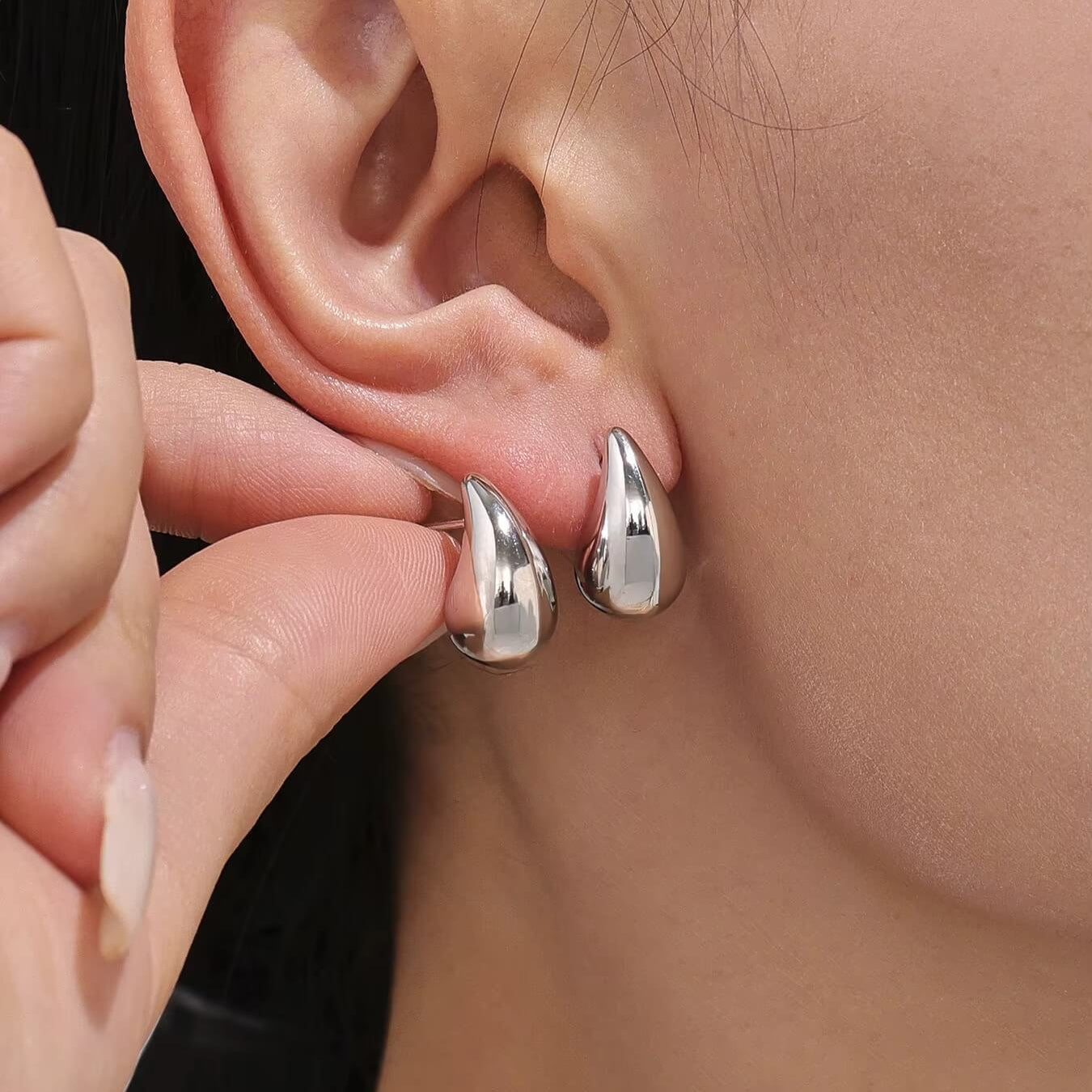 Brinco Gota P Prata 1