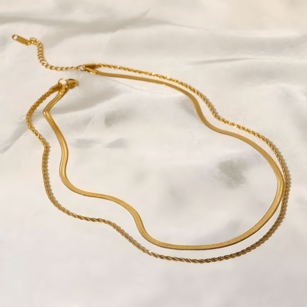 Mix Colar Melina Banhado a Ouro 18k 7