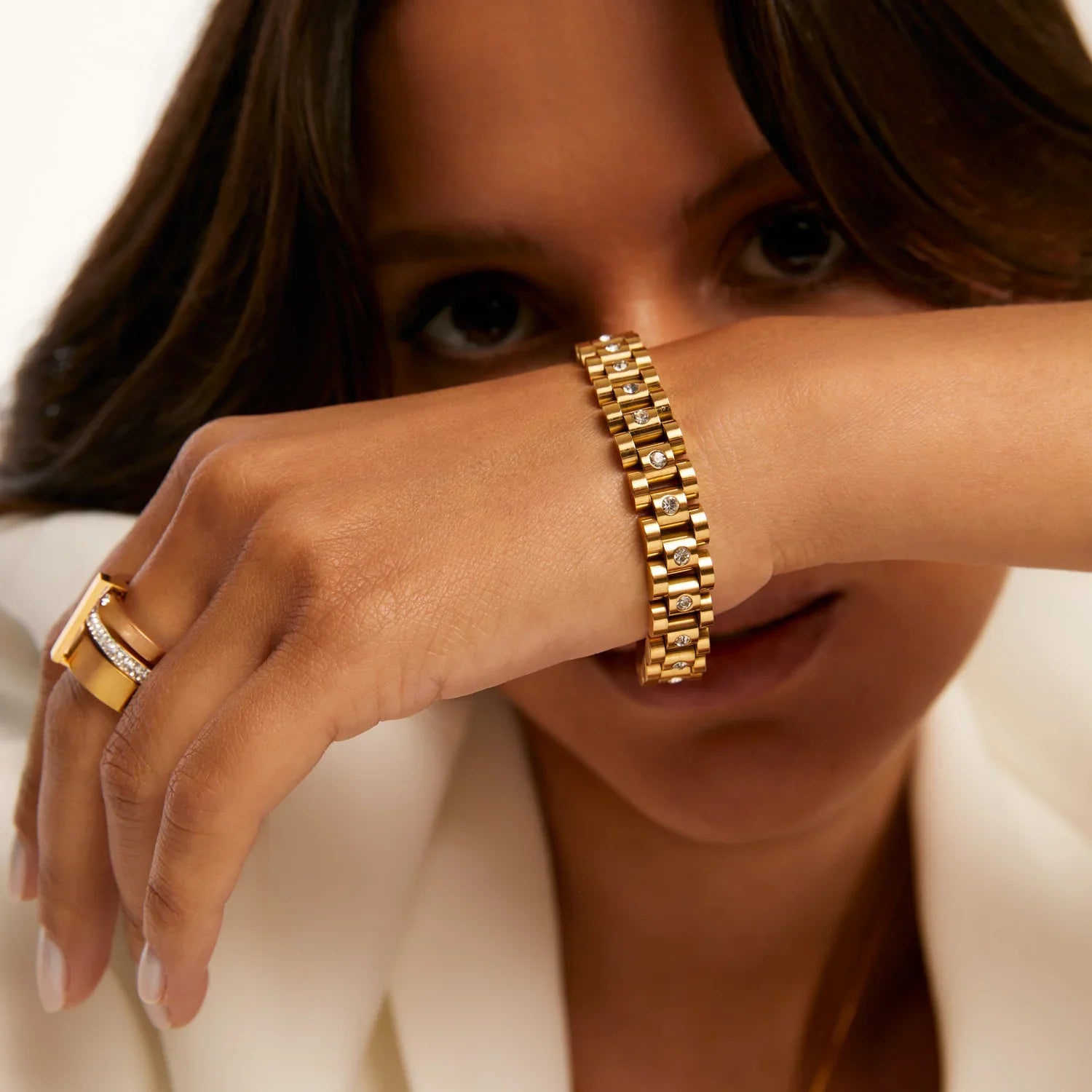 Pulseira Milano Banhado em Ouro 18k