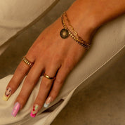 Aliança Anatômica Banhado em Ouro 18k