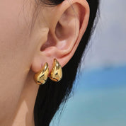 Brinco Gota P Banhado a Ouro 18k 3