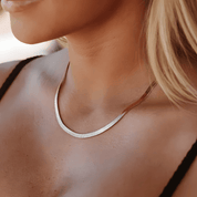 Colar Malha Snake Dourado Banhado a Ouro 18k 1