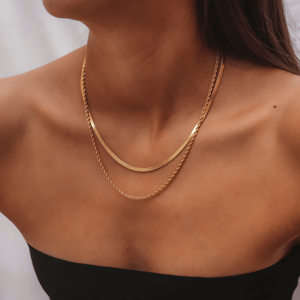 Mix Colar Melina Banhado a Ouro 18k 4