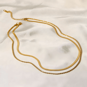 Mix Colar Melina Banhado a Ouro 18k 7