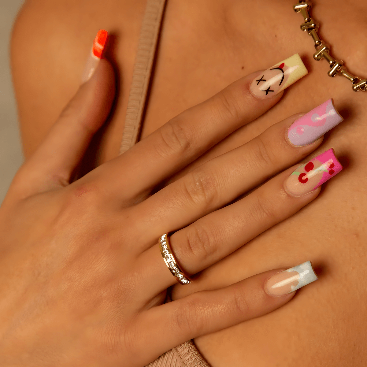 Anel Brilhante Banhado a Ouro 18k 1