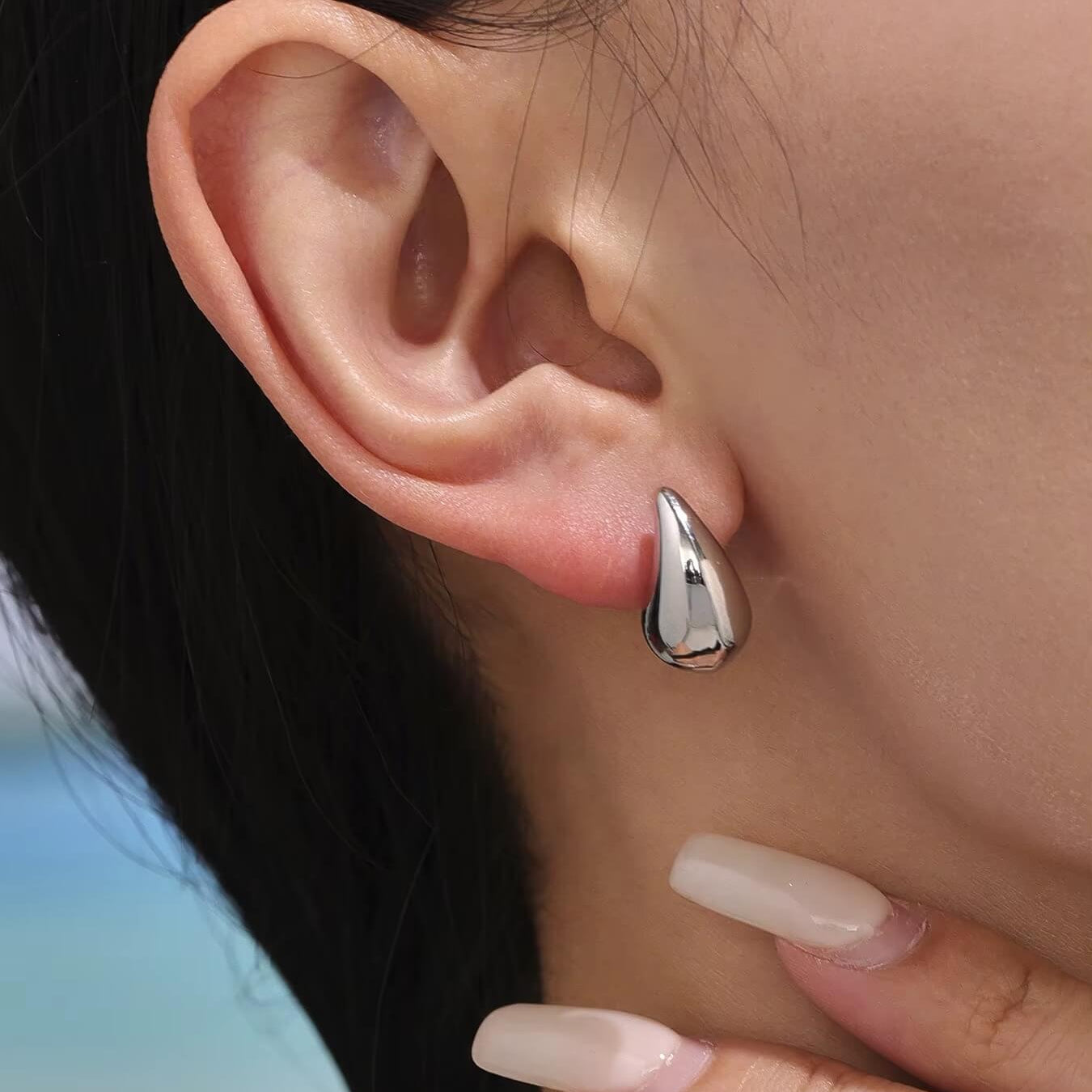 Brinco Gota P Prata 2