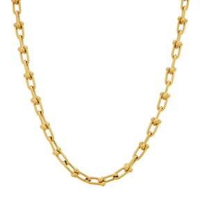 Colar de Elos Monclé Banhado em Ouro 18k